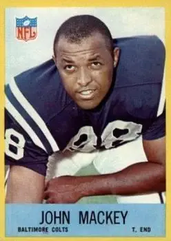1967 Philadelphia #20 - John Mackey - Baltimore Colts