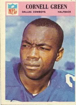 1966 Philadelphia #57 - Cornell Green - Dallas Cowboys