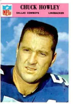 1966 Philadelphia #59 - Chuck Howley - Dallas Cowboys