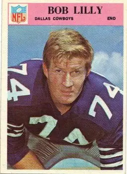 1966 Philadelphia #60 - Bob Lilly - Dallas Cowboys