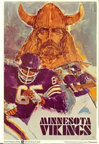 1968 Fleer Big Signs #NNO - Card #NNO - Minnesota Vikings - Front 1968 Fleer Big Signs #NNO - Card #NNO - Minnesota Vikings - Front