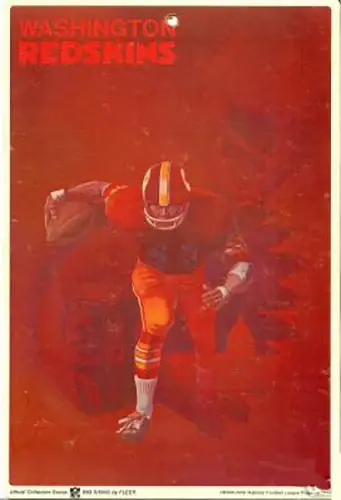 1968 Fleer Big Signs #NNO - Card #NNO - Washington Redskins - Front 1968 Fleer Big Signs #NNO - Card #NNO - Washington Redskins - Front