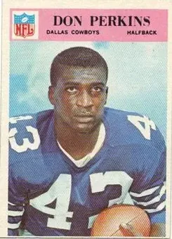 1966 Philadelphia #62 - Don Perkins - Dallas Cowboys