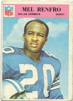 1966 Philadelphia #63 - Mel Renfro - Dallas Cowboys