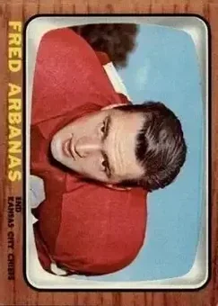 1966 Topps #62 - Fred Arbanas - Kansas City Chiefs