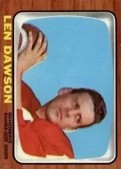 1966 Topps #67 - Len Dawson - Kansas City Chiefs