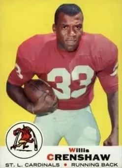 1969 Topps #21 - Willis Crenshaw - St. Louis Cardinals