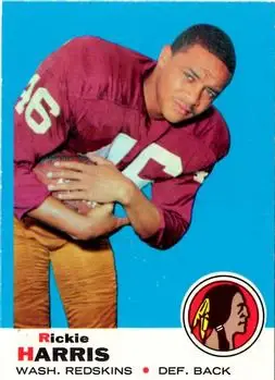 1969 Topps #23 - Rickie Harris - Washington Redskins