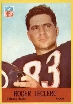 1967 Philadelphia #31 - Roger LeClerc - Chicago Bears