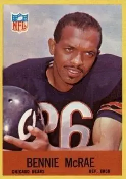 1967 Philadelphia #32 - Bennie McRae - Chicago Bears