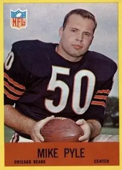 1967 Philadelphia #34 - Mike Pyle - Chicago Bears