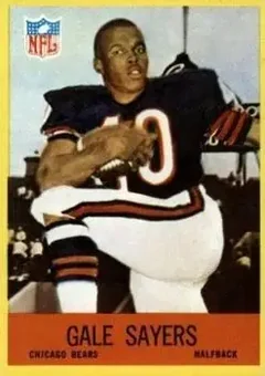 1967 Philadelphia #35 - Gale Sayers - Chicago Bears