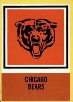 1967 Philadelphia #36 - Card #36 - Chicago Bears