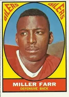 1967 Topps #44 - Miller Farr - Houston Oilers