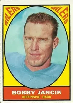 1967 Topps #47 - Bobby Jancik - Houston Oilers