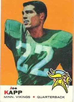 1969 Topps #35 - Joe Kapp - Minnesota Vikings