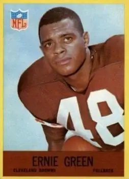 1967 Philadelphia #41 - Ernie Green - Cleveland Browns