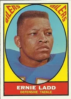 1967 Topps #58 - Ernie Ladd - Houston Oilers