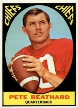 1967 Topps #60 - Pete Beathard - Kansas City Chiefs