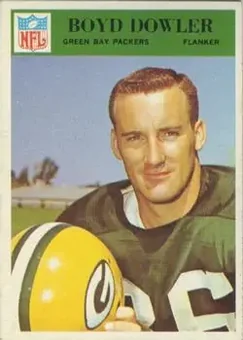 1966 Philadelphia #84 - Boyd Dowler - Green Bay Packers 1966 Philadelphia #84 - Boyd Dowler - Green Bay Packers