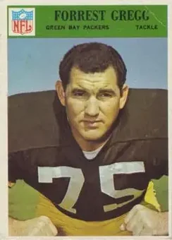 1966 Philadelphia #85 - Forrest Gregg - Green Bay Packers