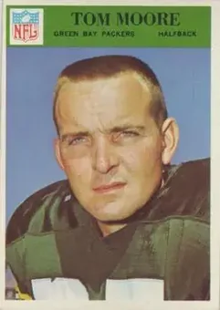 1966 Philadelphia #86 - Tom Moore - Green Bay Packers 1966 Philadelphia #86 - Tom Moore - Green Bay Packers