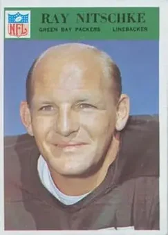 1966 Philadelphia #87 - Ray Nitschke - Green Bay Packers 1966 Philadelphia #87 - Ray Nitschke - Green Bay Packers