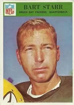 1966 Philadelphia #88 - Bart Starr - Green Bay Packers