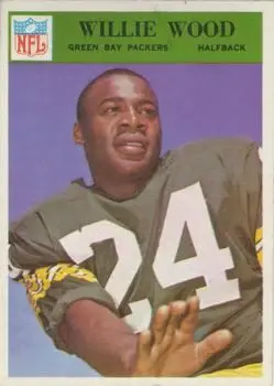 1966 Philadelphia #90 - Willie Wood - Green Bay Packers