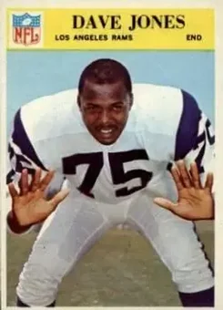1966 Philadelphia #96 - Dave Jones - Los Angeles Rams