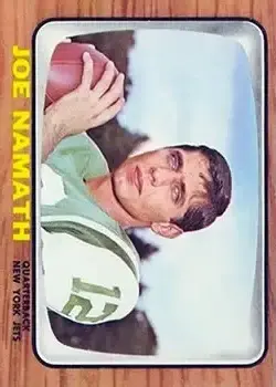 1966 Topps #96 - Joe Namath - New York Jets