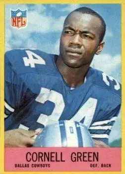1967 Philadelphia #51 - Cornell Green - Dallas Cowboys