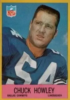 1967 Philadelphia #53 - Chuck Howley - Dallas Cowboys
