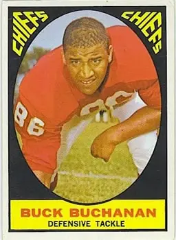 1967 Topps #71 - Buck Buchanan - Kansas City Chiefs