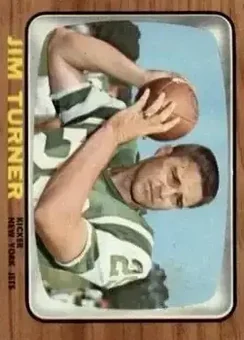 1966 Topps #103 - Jim Turner - New York Jets