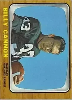 1966 Topps #106 - Billy Cannon - Oakland Raiders