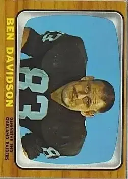 1966 Topps #108 - Ben Davidson - Oakland Raiders