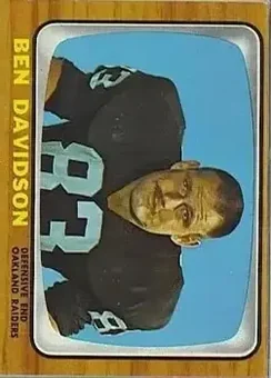 1966 Topps #108 - Ben Davidson - Oakland Raiders