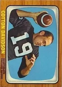 1966 Topps #109 - Cotton Davidson - Oakland Raiders