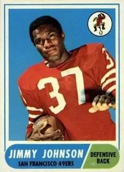 1968 Topps #61 - Jim Johnson - San Francisco 49ers