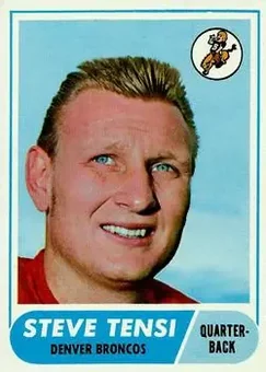 1968 Topps #69 - Steve Tensi - Denver Broncos