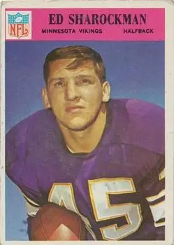 1966 Philadelphia #112 - Ed Sharockman - Minnesota Vikings