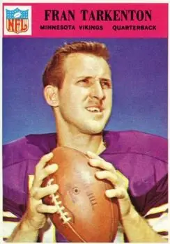 1966 Philadelphia #114 - Fran Tarkenton - Minnesota Vikings