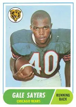 1968 Topps #75 - Gale Sayers - Chicago Bears