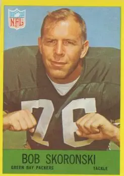 1967 Philadelphia #81 - Bob Skoronski - Green Bay Packers
