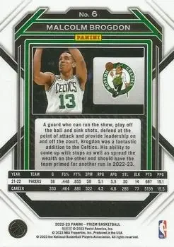 Back of Malcolm Brogdon