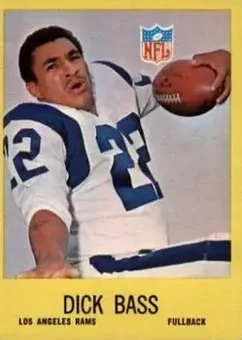 1967 Philadelphia #86 - Dick Bass - Los Angeles Rams