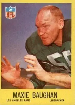 1967 Philadelphia #87 - Maxie Baughan - Los Angeles Rams - Front
