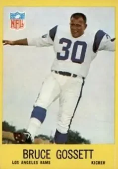 1967 Philadelphia #89 - Bruce Gossett - Los Angeles Rams