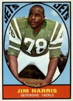 1967 Topps #94 - Jim Harris - New York Jets - Front